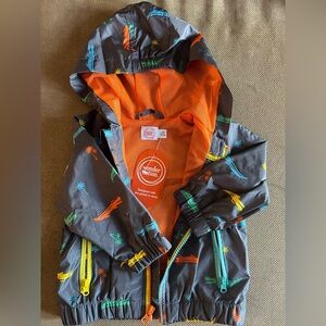 Boys Alligator Jacket - 12M Blue Gray Green Yellow Orange W Pockets - NWT
